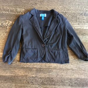 Hip Survivor crop blazer